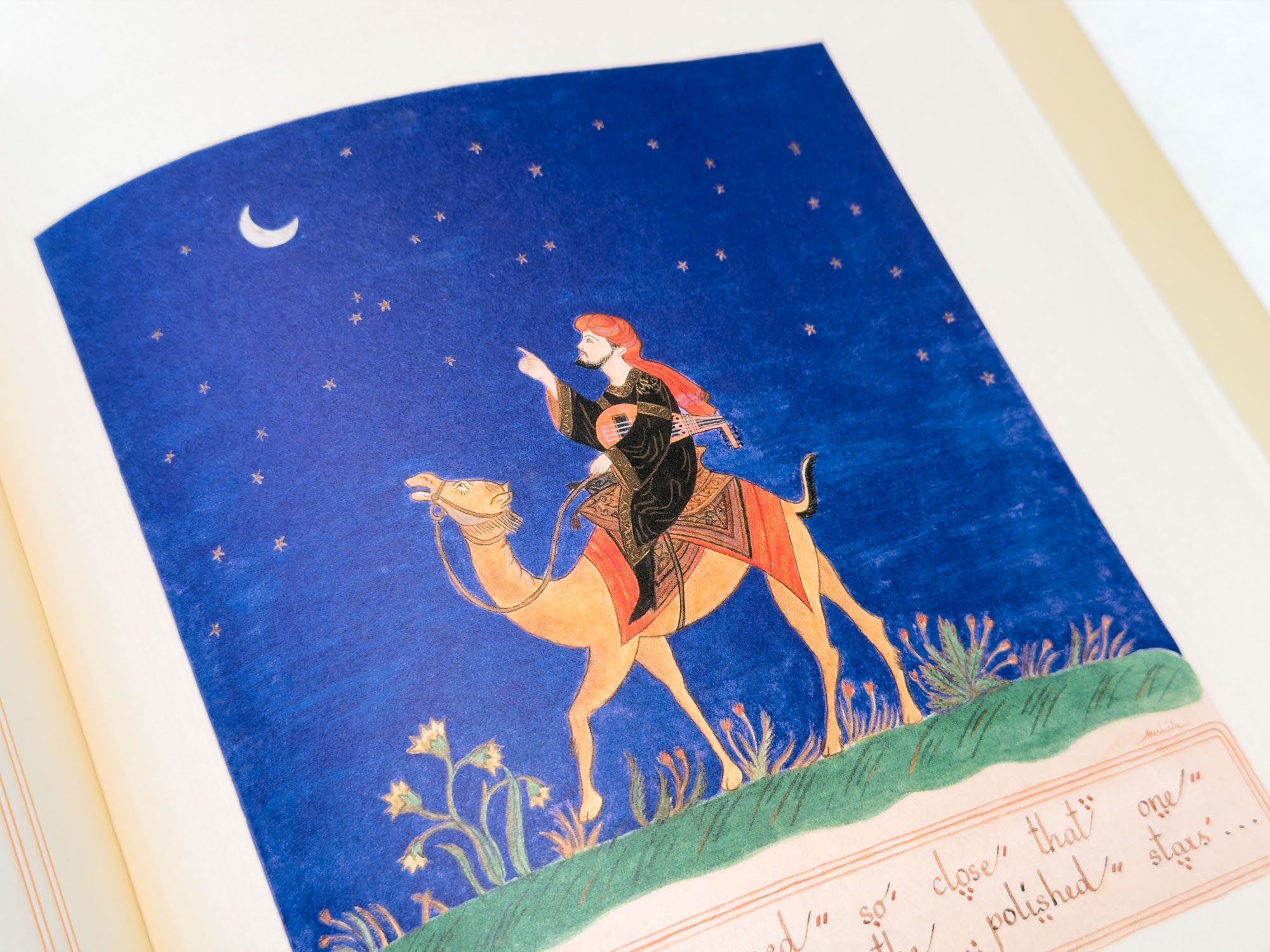 Illustration from Jamal and The Camel