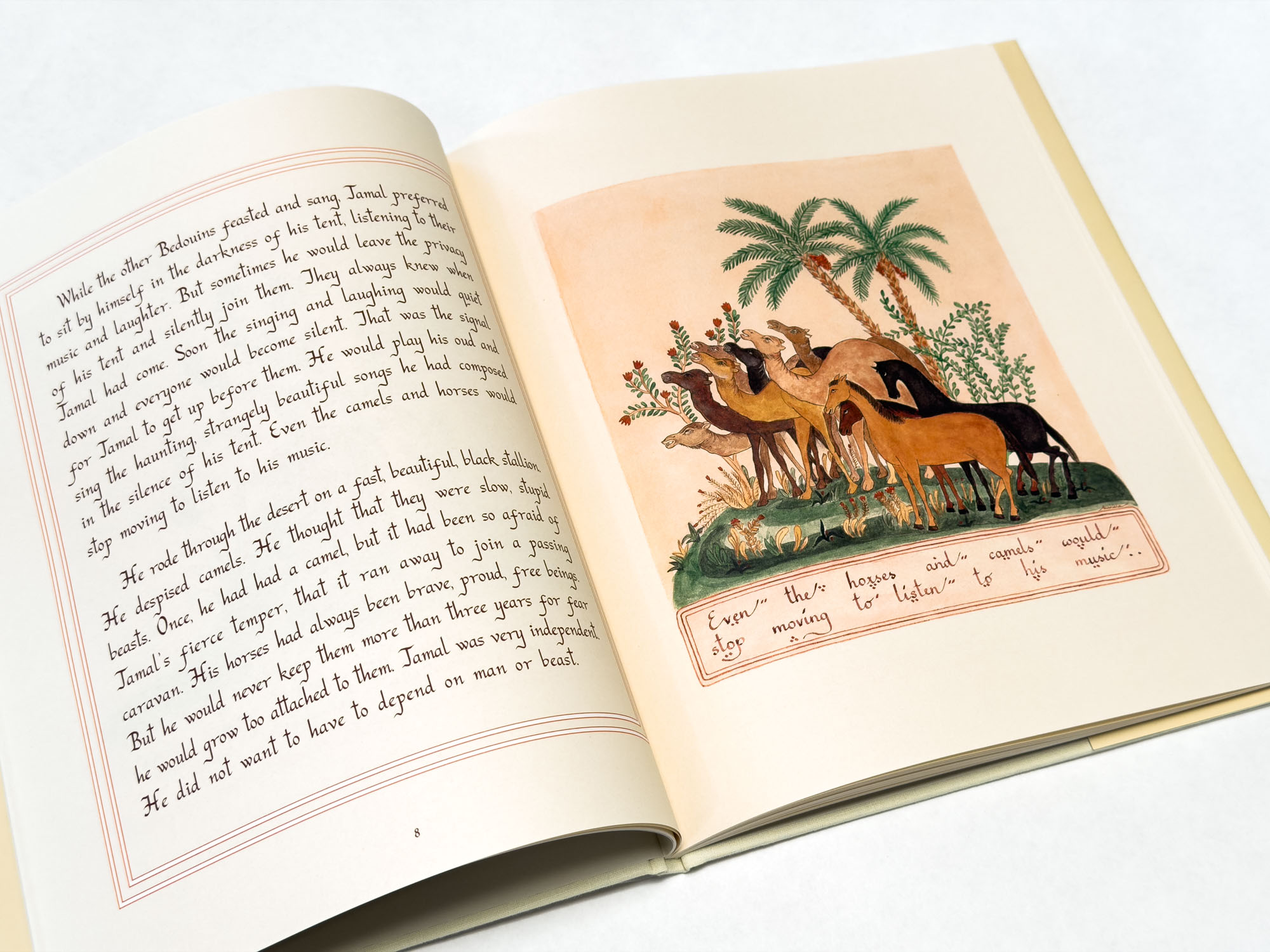 Illustration from Jamal and The Camel
